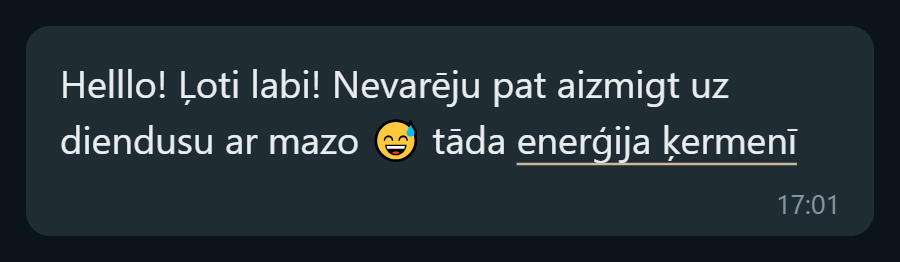Pacientes atsauksme
